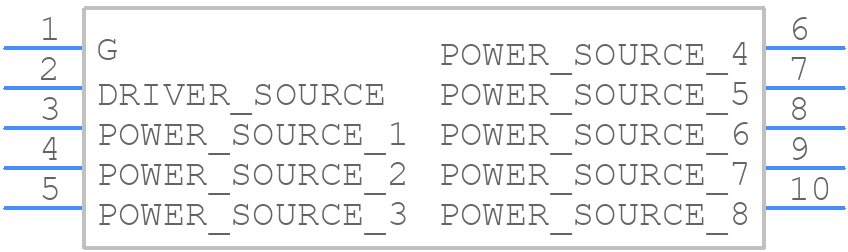 NTBG032N065M3S - onsemi - PCB symbol
