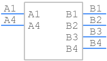 TIMR-04-T-V-T/R - Diptronics - PCB symbol