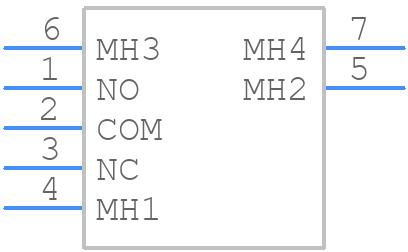 A18K1B - NKK Switches - PCB symbol