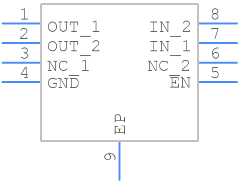 TPS7A2133PQWDSGRQ1 - Texas Instruments - PCB symbol