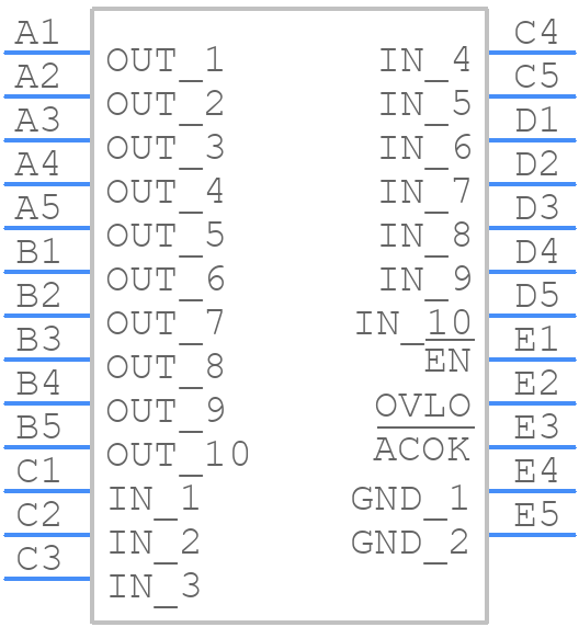 KTS1898AEOAE-TA - Kinetic Technologies - PCB symbol