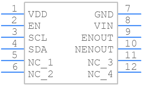 SLG7SQ47664V - Renesas Electronics - PCB symbol