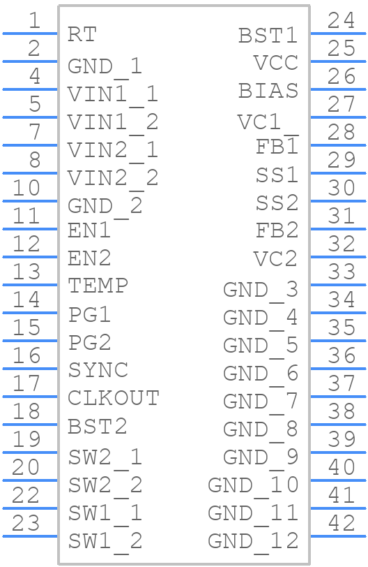 LT8650SHV-CSL#PBF - Analog Devices - PCB symbol