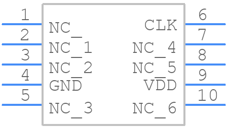 SiT5356AI-FQ-33N0-45.158400 - SiTime - PCB symbol