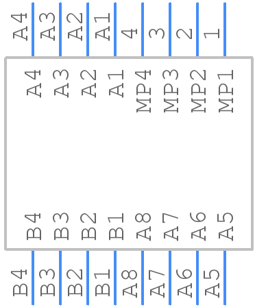 354070-E - TE Connectivity - PCB symbol