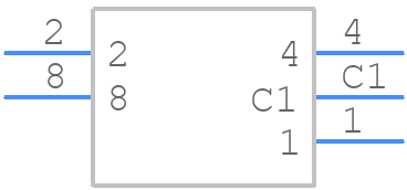 RTE1602N44 - LITTELFUSE - PCB symbol