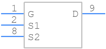 NTBL032N065M3S - onsemi - PCB symbol