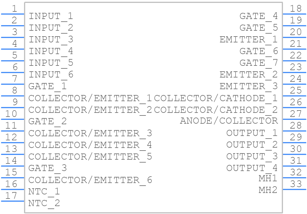 FP75R12N2T7B11BPSA2 - Infineon - PCB symbol