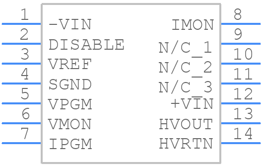 HRL3024S350P - XP POWER - PCB symbol