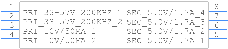 PA5099.002NL - Yageo Group - PCB symbol