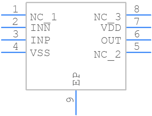 ISL24021IRT065Z-T7A - Renesas Electronics - PCB symbol