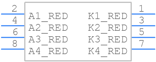 5555001F - Dialight - PCB symbol