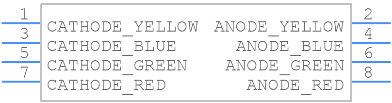 5680101293F - Dialight - PCB symbol