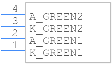 5922323313NF - Dialight - PCB symbol