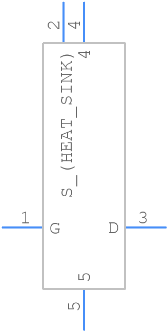 RFM07U7X - Toshiba - PCB symbol