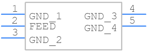 GLA.01 - Taoglas - PCB symbol