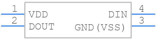 587-2054-127F - Dialight - PCB symbol