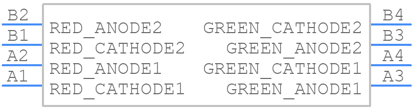 592-3030-835F - Dialight - PCB symbol