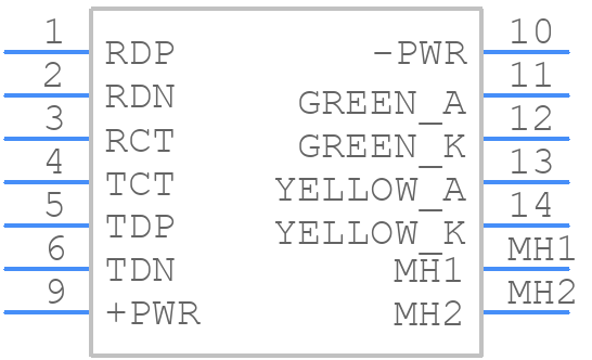 1-22500024-1 - Bel - PCB symbol