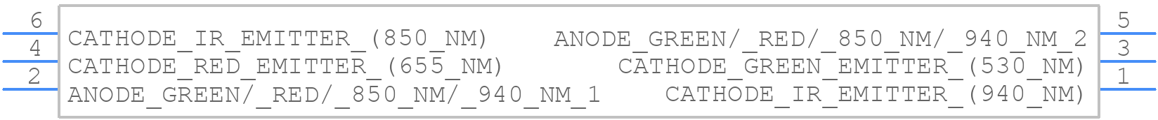 SFH 7014C - ams OSRAM - PCB symbol
