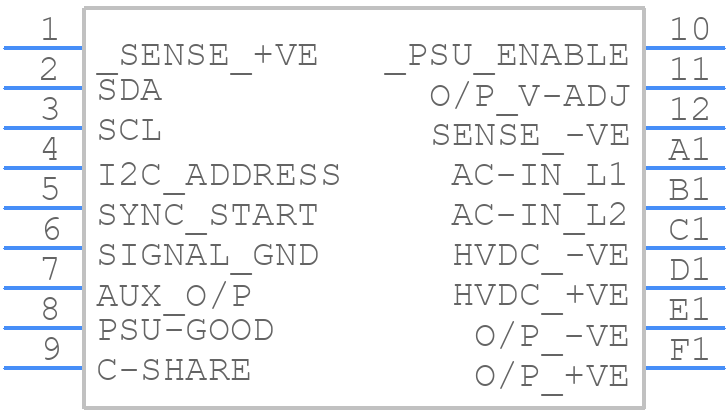 AIF42BAC-01N - Advanced Energy - PCB symbol