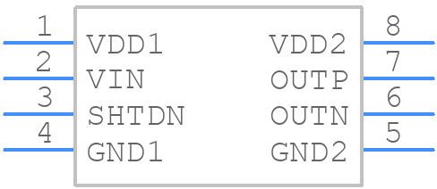 NSI1311 - NOVOSENSE - PCB symbol