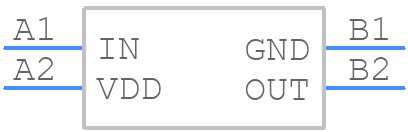 MAX44281OANS+T - Analog Devices - PCB symbol