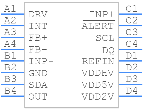MAX40109IAWE+T - Analog Devices - PCB symbol