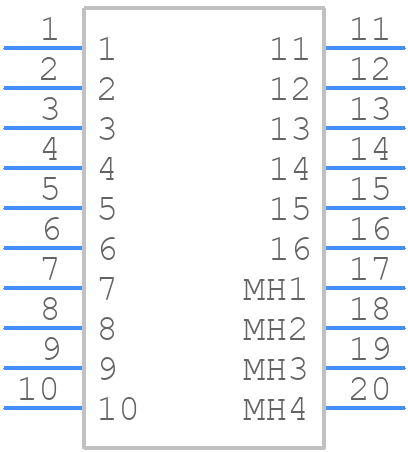 2501551-2 - TE Connectivity - PCB symbol