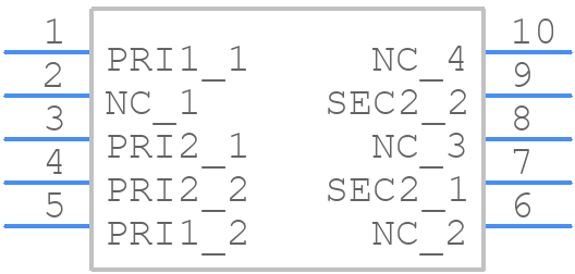 CEE156 - Sumida - PCB symbol