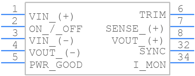I7C4W012A050V-P03-R - TDK Lambda - PCB symbol