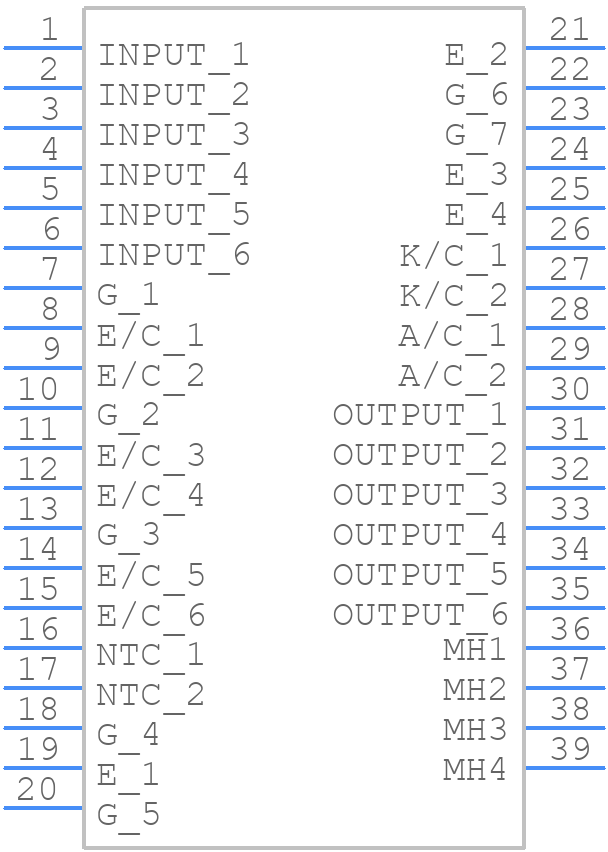 GD100PIY120C6SN - STARPOWER - PCB symbol