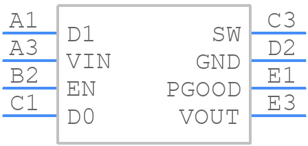 ST1PS01AJR - STMicroelectronics - PCB symbol