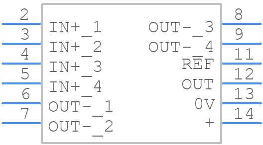 CKSR25-NP - LEM - PCB symbol
