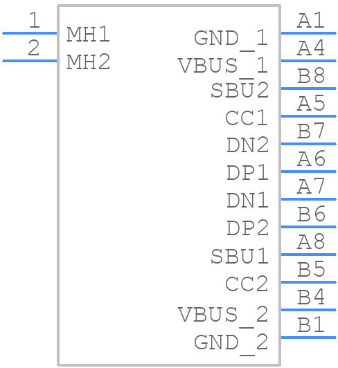 217B-CA04 - ATTEND - PCB symbol