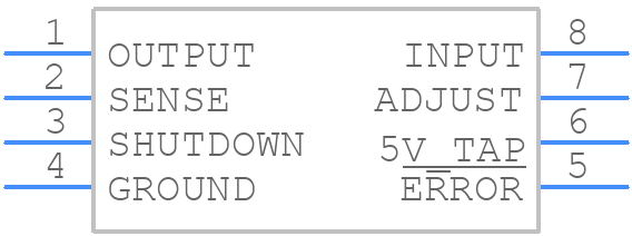 MIC29204YM-TR - Microchip - PCB symbol