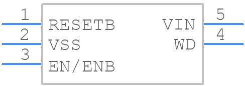 XD6121F616MR-Q - Torex - PCB symbol