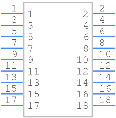 713-1409/105-000/997-407 - Wago - PCB symbol