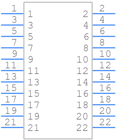 713-1411/116-000 - Wago - PCB symbol