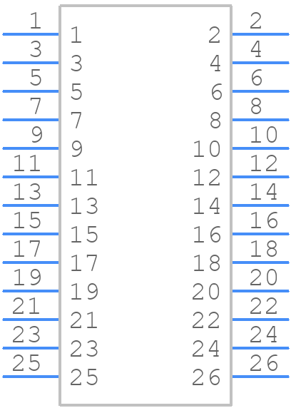 713-1413/107-000 - Wago - PCB symbol