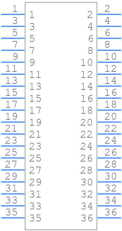 713-1418/037-000 - Wago - PCB symbol