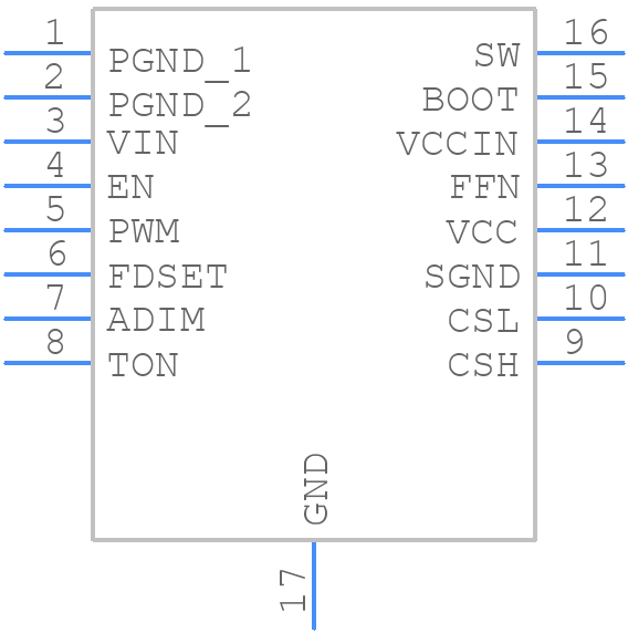 A80800KLPATR-2 - Allegro Microsystems - PCB symbol