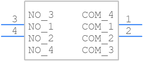 TVCM09BB - Jianfu Electronics - PCB symbol