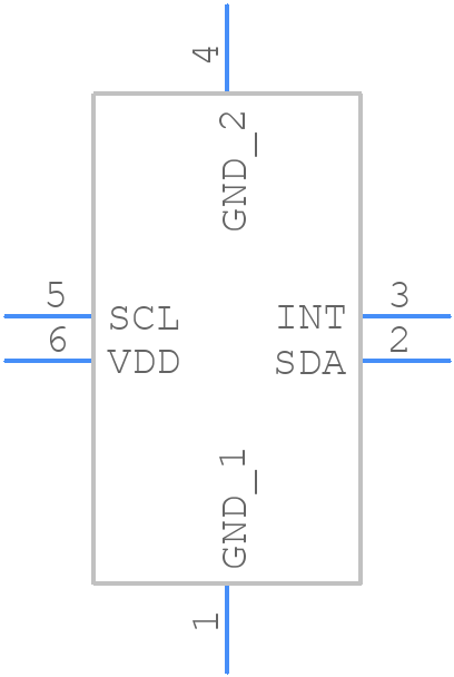 VEML6046X00 - Vishay - PCB symbol
