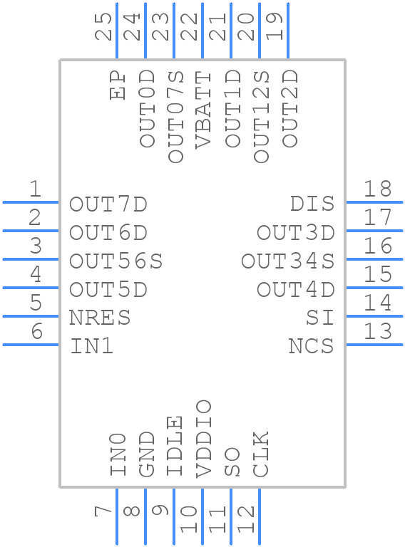 L9800-TR - STMicroelectronics - PCB symbol