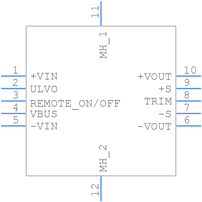 RQB150W12-110S24 - Mean Well - PCB symbol