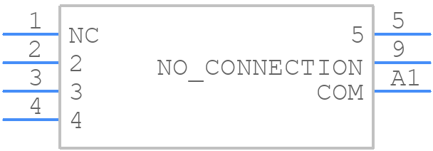 KC15A7.001NPF - E-Switch - PCB symbol