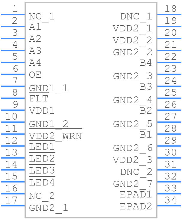 SI83414AAA-IF - Skyworks - PCB symbol