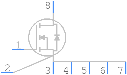 C3M0021120J2-TR - Wolfspeed - PCB symbol