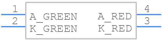 APGB0607G22R23C - Kingbright - PCB symbol